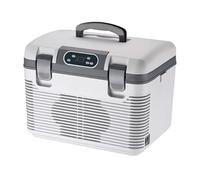 Frigo Portatile 19L 12V/24V, Freddo Caldo Per Camion Casa Auto | Raffreddamento e riscaldamento a doppio nucleo, -10°C/+65°C, 35 dB: ideale per auto, campeggio e casa(24V+220V)