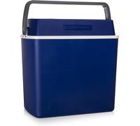Frigorifero elettrico portatile Campart, 22L e 12V, 16°C sotto la temperatura ambiente, Blu, 25,6 x 41 x 40,1 cm