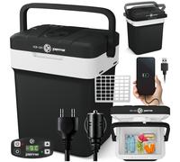 FRIGO PORTATILE ELETTRICO 12V 220V FRIGORIFERO AUTO CAMPER 25,7L PORTA USB COMPA