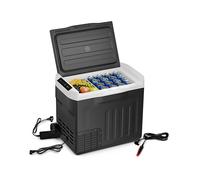 Klarstein PolarForce frigo portatile a compressore da 40 litri | pannello LCD | illuminazione | fuoristrada | protezione batteria | 12V/230V