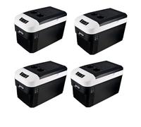 Frigo - Riflettore congelatore, mini frigorifero, 12 V/220 V-240 V, per auto, frigorifero per auto, raffreddamento, doppio uso caldo/freddo, portatile, IceBox piccolo congelatore, campeggio