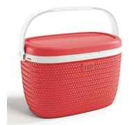FRIGO RIGIDO PASSIVO LINDA 18lt CON MANICO E TRACOLLA COL. ROSSO ITALY