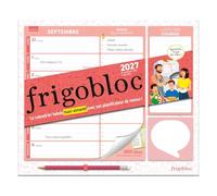 Frigobloc - le calendrier hebdo maxi-aimanté avec son planificateur de menus !: De septembre 2026 à août 2027