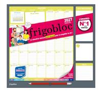 Frigobloc Le calendrier mensuel maxi-aimanté pour se simplifier la vie !: Avec 1 crayon