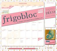 Frigobloc Mensuel 2026 Art Déco (de janv. à déc. 2026)