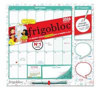 Frigobloc mensuel A chacun sa couleur !: Le calendrier mensuel maxi-aimanté pour se simplifier la vie ! Avec 1 stylo 4 couleurs