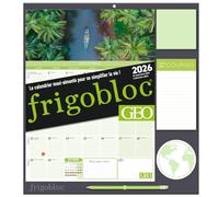 Frigobloc mensuel Géo: Avec 1 crayon