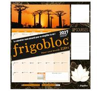 Frigobloc mensuel pour une année zen