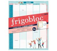 Frigobloc: Planning mensuel "A chacun sa colonne !"