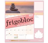 Frigobloc mensuel Pour une année Zen: De septembre 2025 à décembre 2026