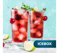 Cecotec Mini Frigorifero retrò da 110 L CoolMarket TT Origin 110, Green E, classe E, ICEBOX, LED per interni, maniglia cromata, vassoi in vetro, apribottiglie, verde