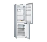 Bosch Serie 2 KGN36NLEA Frigorifero Combinato da libera installazione 186 x 60 cm Metal look Bosch
