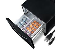 Smad 3 Way AC/DC/GPL Frigorifero Congelatore Caravan Camper Off Grid Casa Nero