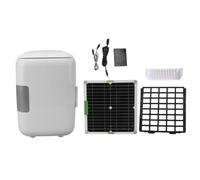 Frigorifero Ad Energia Solare, Pannello Solare Monocristallino da 50 W DC18V Frigorifero Ad Energia Solare con Cavo Connettore per Scatola Batteria per attività All'aperto in