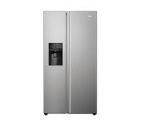 Frigorifero americano HAIER HSR5918DIMP, Sistema Multi Flow: Sì; raffreddamento frigorifero: No Frost; congelatore: Frost, Capacità netta totale 511 l, Rumorosità: 40 dB(A), Dispenser acqua, ghiaccio,