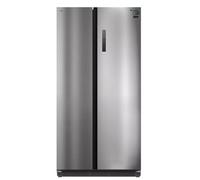 Frigorifero americano Infiniton SBS-535A93XEB, 508 litri, altezza 193 cm, E, Total No Frost, Fast Cooling e Fast Freezing, Design SLOT-IN, Inox