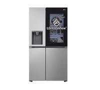LG InstaView GSGV81PYLL Frigorifero Side-by-Side , Classe E, 635L, Wi-Fi, Senza allaccio, Door Cooling, Prime Silver