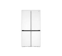 Frigorifero Americano No Frost, 542 Litri, Classe A++, Vetro Bianco