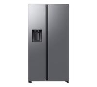 Samsung RS70F66KBTEF - Frigorifero side-by-side con congelatore, frigorifero AI con congelatore, 178 cm, 634 l, erogatore di ghiaccio/acqua con attacco per acqua fissa, AI Energy Mode, Twin Cooling+