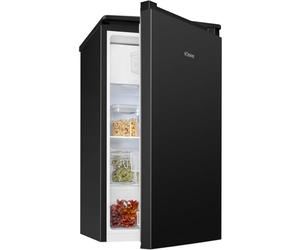 Frigorifero Bomann® con scomparto congelatore, 91L, Frigorifero compatto, 2 ripiani, Cassetto per verdure, Cerniera della porta reversibile, 0°~ 8°C, Mini frigorifero,