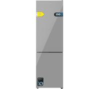 Frigorifero Combi Cecotec Bolero CoolMarket Combi 250 Grey Glass D Total No Frost 180cm 250L D Grigio