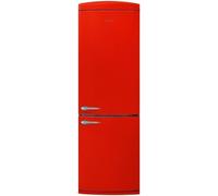 Cecotec Frigorifero Retrò Combinato Bolero CoolMarket Combi Origin 294+ Red E. 294L, Retro, No Frost, Multi Cooling, Ultra Fresh, Fast Freezing, Convertible Box, Modalità Eco, Allarme Porta, Display