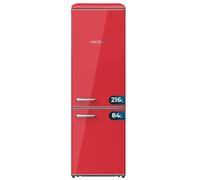 Frigorifero Combi Cecotec Bolero CoolMarket Combi Origin 300 Red E Defrost 192cm 300L E Rosso