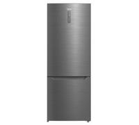 MIDEA - MDRB593FGE46 Frigorifero combinato libera installazione, 435 litri, Classe energetica E, Total No Frost, Multi Flow - Acciaio Inox