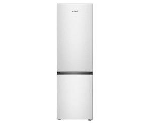 Frigorifero Combinato Akai AKFR 305 S Silver - 260L Porte Reversibili, Silenzioso