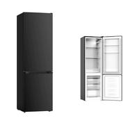 FRIGORIFERO COMBINATO AKAI AKFR286BK-R, Dimensioni: L 60 cm A 185 cm P 60 cm, Nero