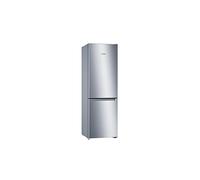 Bosch Serie 2 KGN36NLEA Frigorifero combinato da libera installazione 186 x 60 cm Metal look Classe E