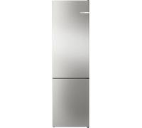 Bosch KGN392I1F Serie 4, Frigorifero combinato da libera installazione, NoFrost, VitaFresh XXL: Spazio extra-large per i tuoi cibi freschi, PerfectFit, Luce LED, Acciaio, 203 x 60 cm