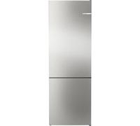 Bosch KGN494ICF Serie 4, Frigorifero combinato da libera installazione, NoFrost, VitaFresh XXL: Spazio extra-large per i tuoi cibi freschi, PerfectFit, Luce LED, Acciaio, 203 x 70 cm