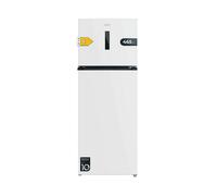 Cecotec Frigorifero Combinato Bolero CoolMarket 2D 465 NF White E. 465L, Compressore Inverter, NoFrost, Multi Airflow, Fast Cooling, Classe E, Porta Reversibile, LED Interno, Allarme Porta Aperta