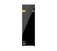 Cecotec Frigorifero Combinato Bolero CoolMarket Combinato 250 Black Glass E. 180cmx55cm, 250L, Total No Frost, Classe E, Multi Air Flow, Fast Cooling, Humidity Box, allarmi porta aperta
