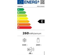 Frigorifero combinato HISENSE RB3K330SAIE FreshFit