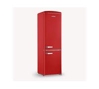 FRIGORIFERO COMBINATO SEVERIN RKG 8920, 2 Porte, L 55 cm, Capacità netta totale 244 l, Rumorosità: 40 dB(A), 3 ripiani, Dimensioni: L 55,00 cm A 181,00 cm P 57,50 cm, Rosso