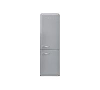 FRIGORIFERO COMBINATO SMEG FAB32RSV6, Capacità netta totale 331 l, Rumorosità: 35 dB(A), 3 ripiani, Dimensioni: L 60,1 cm A 196,8 P 72,8 cm, Silver