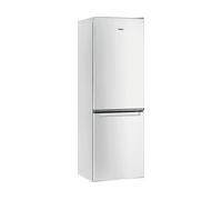 FRIGORIFERO COMBINATO WHIRLPOOL W5 821E W 2, Capacità netta totale 339 l, Rumorosità: 39 dB(A), 4 ripiani, Dimensioni: L 595 mm A 1889 mm P 655 mm, Bianco