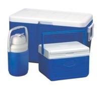 Coleman Cool Box Combo, 3 scatole refrigeranti ad alte prestazioni, capacità 46 L, 4,7 L e 2 L brocca