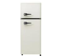 Frigorifero Con Congelatore,Combinazione Frigo-Congelatore,Frigorifero Doppia Porta 92L,Con Congelatore 28L,45Db,LED,Ripiani in Vetro,Cassetto Verdura,Ripiani Nella Porta,116 Kwh/Anno,White