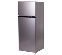 Frigorifero con freezer 240L doppia porta 55x55x143 cm, acciaio, Kooper