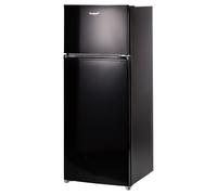 Frigorifero con freezer 240L doppia porta 55x55x143 cm, nero, Kooper