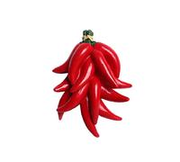 Frigorifero con magnete per souvenir di viaggio, Fridge Magnets Festive Chinese Style Chili Shaped Medium Multipack Multicolor