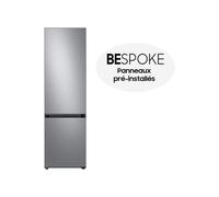 Samsung RB38C7B6AS9 frigorifero Combinato BESPOKE AI Libera installazione con congelatore Wifi 2m 387L Classe A, Inox
