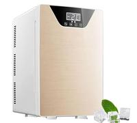 Frigorifero-congelatore Portatile, Mini Frigorifero-congelatore For Auto Da 20 Litri, Refrigeratore E Scaldavivande Portatile Con Sistema Di Raffreddamento A Tre Nuclei For La Cura Della Pelle(Gold)