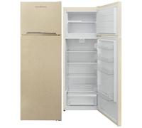 FRIGORIFERO DOPPIA PORTA 312 LT BEIGE MARMO VENTIL. E 175x59,5 SLORENZ