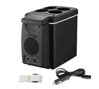 Frigorifero elettrico per auto, 6 l, 12 V, portatile, silenzioso | per campeggio, ad alta efficienza, a risparmio energetico, per auto, congelatore, frigo, da viaggio, per casa e esterni