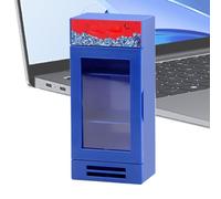 Frigorifero Giocattolo | Bevande In Lattina Miniature - Decorazione Scrivania Distributore Automatico Cola Giocattolo Regalo Compleanno Bambini Ragazzi Asilo Viaggio Campeggio Interno Appassionati