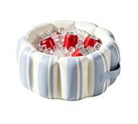Frigorifero Gonfiabile | PVC | 36×36×17cm | Secchio Per Ghiaccio Pieghevole | Raffreddatore Di Bevande Di Grande Capacità Con Maniglia, Per Feste In Piscina, Barbecue, Campeggio, Compleanni E Rassa